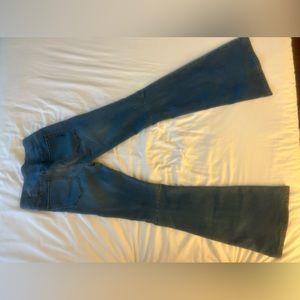 Free People Just Float on Flare Jeans